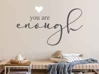 Wandtattoo You are enough