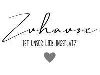 Wandtattoo Zuhause Lieblingsplatz Motivansicht