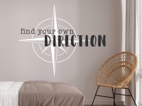 Wandtattoo Find your own direction