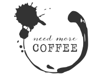Wandtattoo Need more coffee Motivansicht