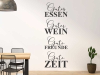 Wandtattoo Gute Freunde, Gute Zeit