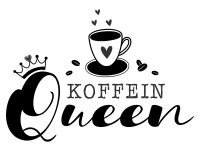 Wandtattoo Koffein Queen Motivansicht