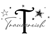 Wandtattoo Traumreich mit Sternen Motivansicht