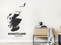 Wandtattoo Schottland