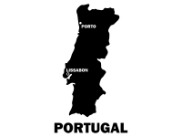 Wandtattoo Portugal Motivansicht