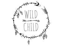 Wandtattoo Wild Child Motivansicht