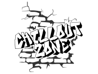 Wandtattoo Chillout Zone Graffiti Motivansicht