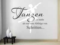 Wandtattoo Tanzen