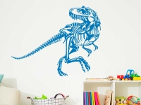 Wandtattoo T-Rex Skelett