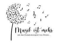 Wandtattoo Musik ist mehr Motivansicht