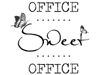 Wandtattoo Office Sweet Office Motivansicht