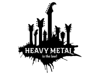 Wandtattoo Heavy Metal Motivansicht