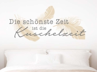 Wandtattoo Kuschelzeit