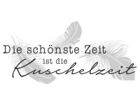 Wandtattoo Kuschelzeit Motivansicht