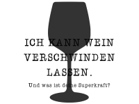 Wandtattoo Wein verschwinden lassen Motivansicht