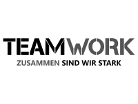 Wandtattoo Teamwork zusammen Motivansicht