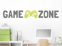 Wandtattoo Game Zone mit Controller