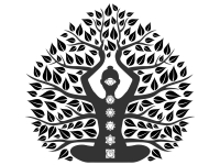 Wandtattoo Yoga Baum Motivansicht