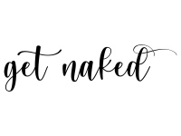 Wandtattoo Get Naked Motivansicht