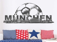 Wandtattoo München Fußball