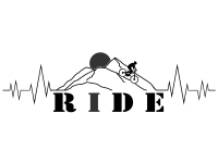 Wandtattoo Mountainbike Ride Motivansicht