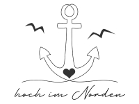 Wandtattoo Hoch im Norden Motivansicht