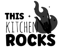 Wandtattoo This kitchen rocks Motivansicht
