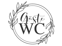 Wandtattoo Gäste WC floral Motivansicht