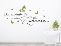 Wandtattoo Der schönste Ort