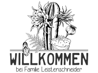 Wandtattoo Blumenbouquet Willkommen Motivansicht