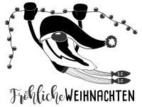 Wandtattoo Lustiger Weihnachtswichtel Motivansicht