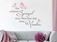 Wandtattoo Der schönste Spiegel