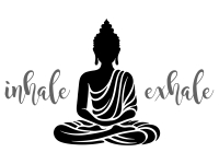 Wandtattoo Inhale Exhale Motivansicht