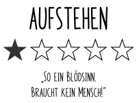 Wandtattoo Aufstehen Motivansicht