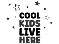 Wandtattoo Cool Kids Motivansicht