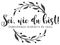 Wandtattoo Sei, wie du bist Motivansicht