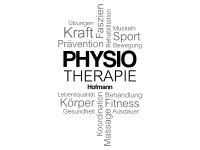 Wandtattoo Physiotherapie mit Wunschname Motivansicht