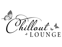 Wandtattoo Chillout Lounge mit Schmetterlingen Motivansicht