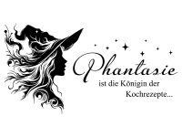 Wandtattoo Phantasie ist die Königin Motivansicht