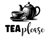 Wandtattoo Tea please Motivansicht