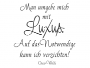 Wandtattoo Luxus Motivansicht