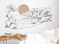 Wandtattoo Romantische Bucht