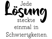 Wandtattoo Jede Lösung Motivansicht