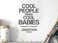 Wandtattoo Cool babies