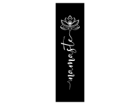 Wandtattoo Wandbanner Namaste Motivansicht