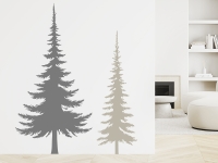 Wandtattoo Tannenzeit