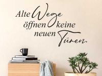 Wandtattoo Alte Wege