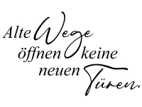Wandtattoo Alte Wege Motivansicht