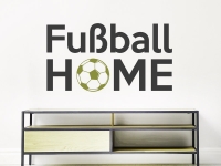 Wandtattoo Fußball Home