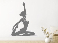 Wandtattoo Elegante Turnerin